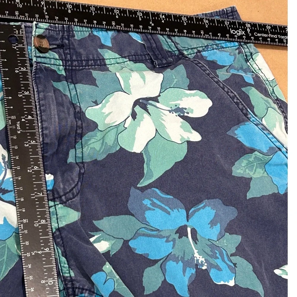 Mossimo Blue Floral Shorts Mens 36